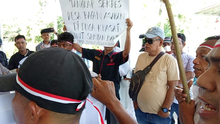 LSM Bara Api Minta Inspektorat Dan Kejari Asahan Copot Dan Tangkap Darwin Sekdes Bagan Asahan