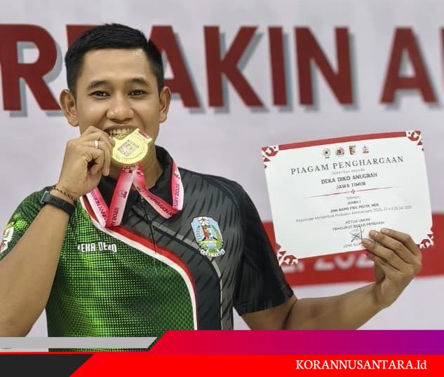 Tembakan Jitu Serka Deka Meraih Medali Emas di Kejurnas 2025