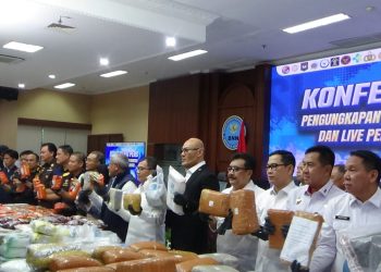 BNN Gagalkan Peredaran 561 Kg Narkoba, 136 Tersangka Dibekuk di 14 Provinsi