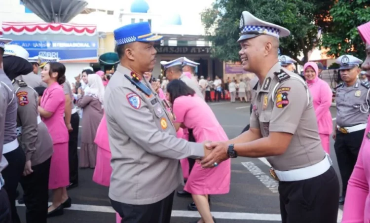 Puluhan Personel Polantas Naik Pangkat, Kakorlantas Polri Irjen Agus: Wujud Dedikasi