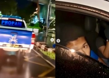 Viral di Media Sosial, Mobil Dinas Propam Tabrak Lari dan Keliling Kota Medan, Tercuat Dikendarai Oleh Sang Anak