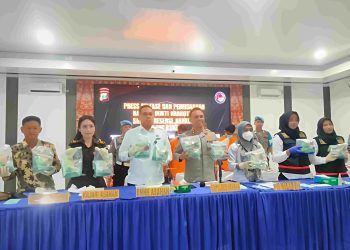 Bongkar Gudang Sabu 21 Kg, Empat Warga Aceh Diamankan, Polres Asahan Terus Memburu Pelaku Utama