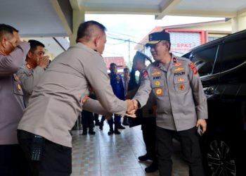 Waka Polda Sulut Brigjen Pol.Awi Setiyono, SIK, M.Hum, Kunjungi Kota Bitung Dan Sekaligus Bersilahturami Ke Polres Bitung, Untuk Memperkuat Sinergi