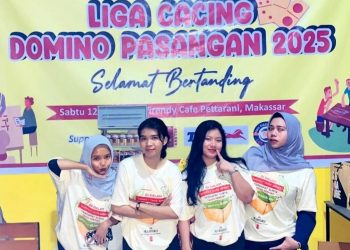 Liga Cacing Domino 2025 IKA SMANSA 82 Berlangsung Meriah, Diikuti 200 Pasangan dan Joe-Ayub Raih Juara 1