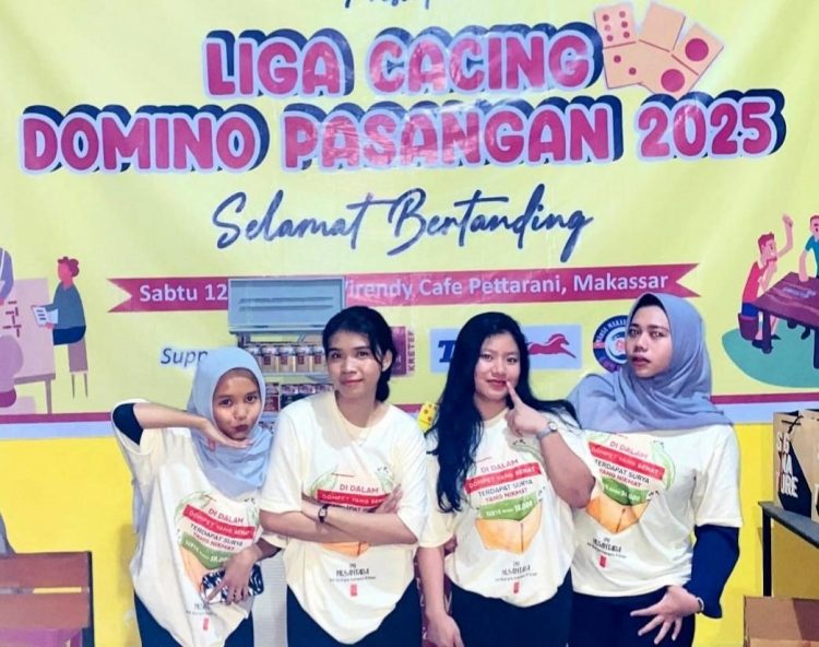 Liga Cacing Domino 2025 IKA SMANSA 82 Berlangsung Meriah, Diikuti 200 Pasangan dan Joe-Ayub Raih Juara 1