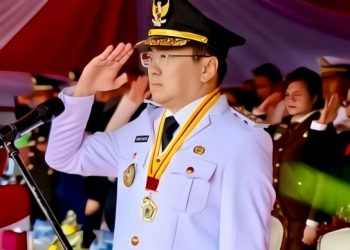 Wali Kota Manado Andrei Angouw Pimpin Langsung Upacara HUT Ke-402 Kota Manado