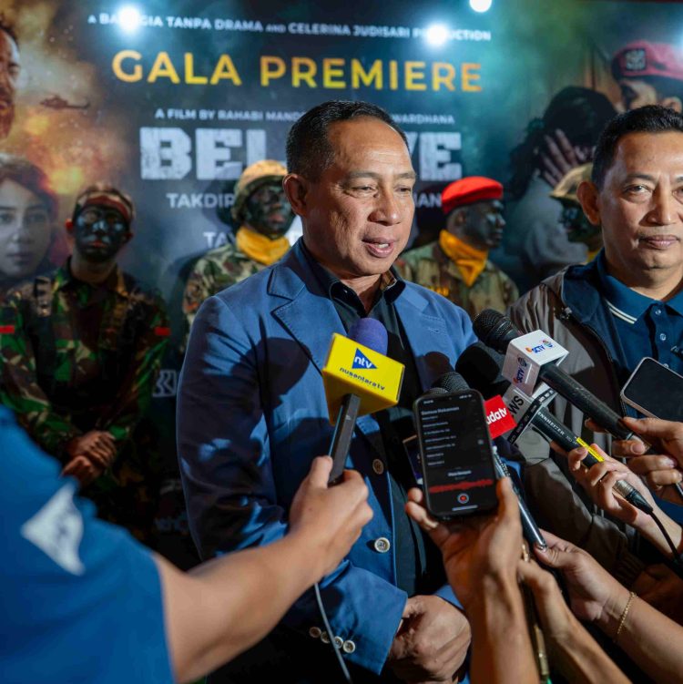 Panglima TNI Hadiri Gala Premiere Film BELIEVE: Kisah Patriotisme Prajurit Yang Menginspirasi