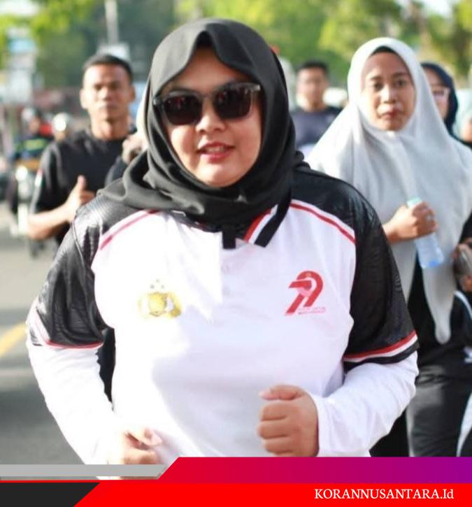 Bhayangkara Run 10K, Wabup Madina Turut Jadi Peserta Dari 500 Lebih Pelari Ramaikan Ajang Lari Se-Tabagsel