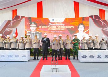 Dukung Program MBG, Kapolri Groundbreaking 29 SPPG di Polda Sumut