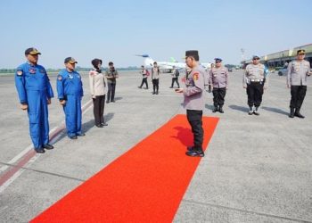 Kapolri Bertolak ke Lampung Resmikan Groundbreaking SPPG Polri