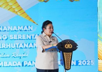 Ketua Komisi IV DPR RI Titiek Soeharto Apresiasi Kapolri Gaspol Tanam Jagung Percepat Swasembada Pangan
