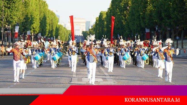 Tampil Memukau, TNI Harumkan Nama Indonesia di Bastille Day 2025