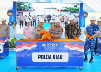 Dukung Penuh Asta Cita Presiden Prabowo, Kapolri Hadiri Groundbreaking 9 SPPG Polda Riau