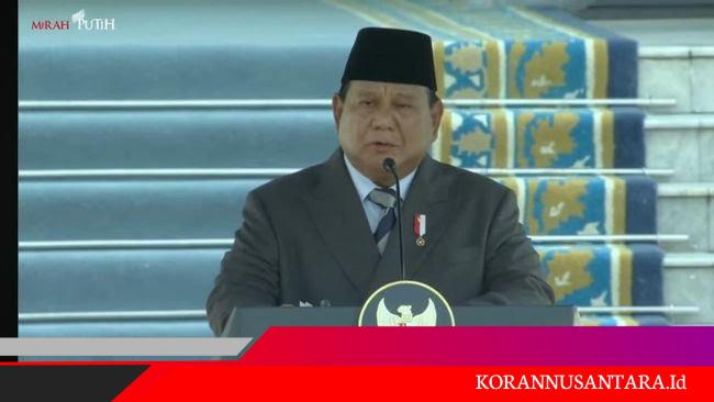 Prabowo Ingatkan Perwira Remaja: Jadilah TNI-Polisi Pembela Rakyat