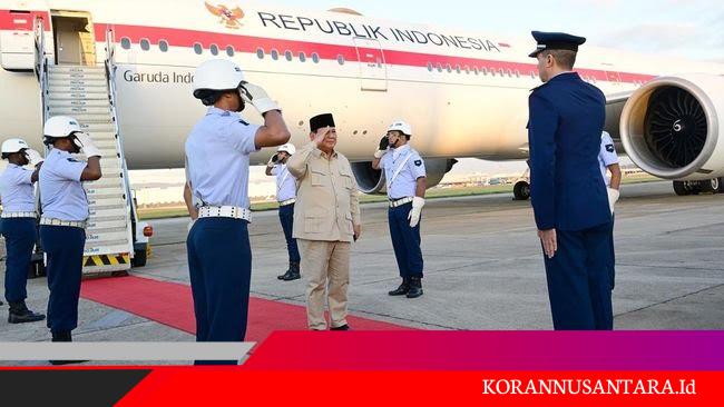 Di Brasil, Prabowo Akan Hadiri KTT BRICS hingga Pertemuan Bilateral