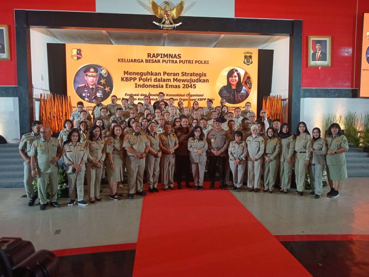 Gelar Rapimnas, KBPP Polri Siap Ambil Peran Dalam Pembangunan Nasional