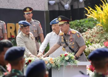 Kapolri Pimpin Upacara Hari Juang Polri hingga Resmikan Patung M Jasin: Simbol Dedikasi Polri Untuk Bangsa