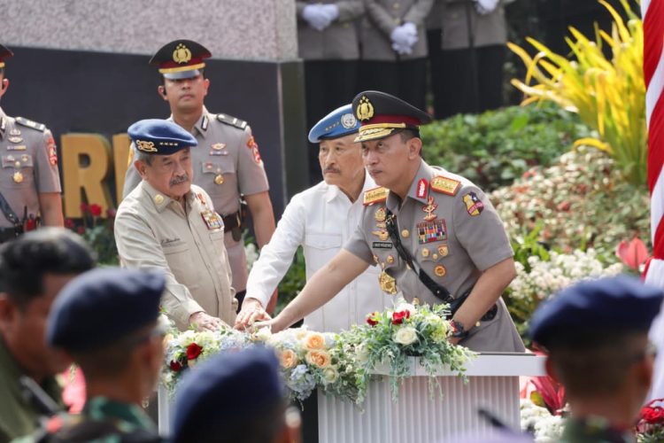 Kapolri Pimpin Upacara Hari Juang Polri hingga Resmikan Patung M Jasin: Simbol Dedikasi Polri Untuk Bangsa