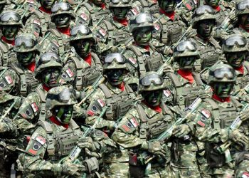 Upacara Gelar Pasukan Operasional dan Kehormatan Militer, TNI AD Kerahkan Pasukan Terbaik 10.817 Personel