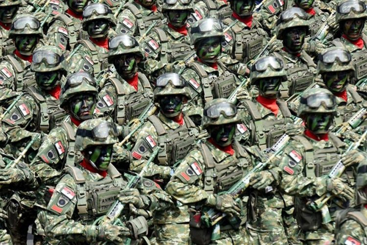 Upacara Gelar Pasukan Operasional dan Kehormatan Militer, TNI AD Kerahkan Pasukan Terbaik 10.817 Personel