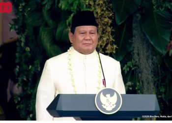 Perdana, Presiden Prabowo Pimpin Upacara Detik-detik Proklamasi Kemerdekaan di Istana Negara