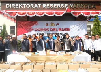 Selamatkan Ribuan Nyawa, Polda Jabar Ungkap Jaringan Narkoba Asal Aceh