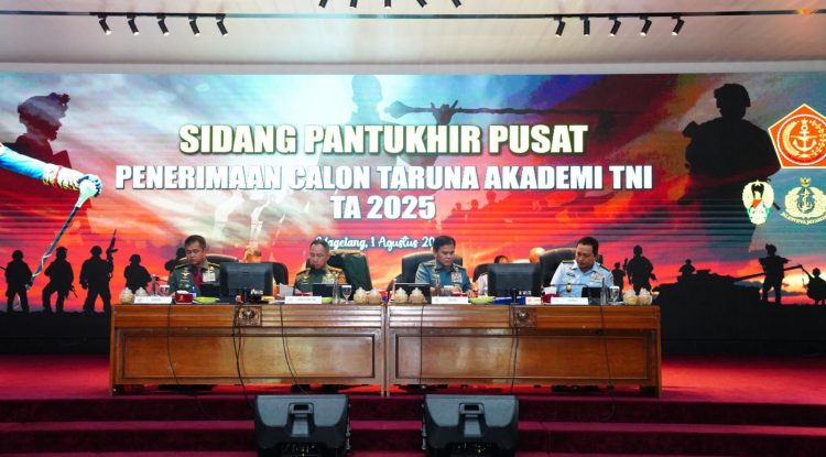 Panglima TNI Pimpin Sidang Pantukhir Pusat Taruna TNI 2025: Tekankan Integritas sebagai Fondasi Prajurit