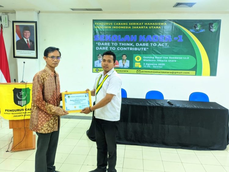 SEMMI Jakarta Utara Gelar Sekolah Kader 2025: Siapkan Generasi Emas lewat Pendidikan Berkualitas