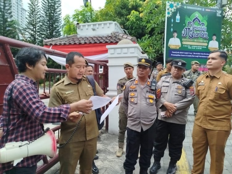 Aksi JMI di Pemko Medan : Desak Walkot Rico Bongkar Skandal Dugaan Korupsi Dana Kelurahan dan Proyek Dinas SDABMBK