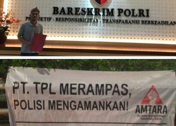 AMTARA Lawan Kriminalisasi Rakyat Adat: Spanduk Protes Guncang Jakarta