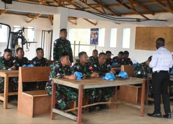 Satgas TNI di Kongo Dapat Pembekalan Etika dan Disiplin dari PBB