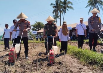 Polres Bondowoso Bersinergi dengan Ponpes Dukung Ketahanan Pangan Nasional