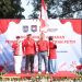 Ditjen Polpum Kemendagri dan Pemkot Depok Bagikan Ribuan Bendera Merah Putih kepada Warga