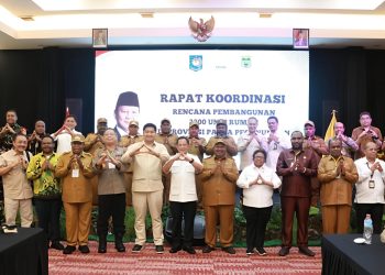 Perintah Presiden, Mendagri Dukungan Penuh Pembangunan 2.200 Rumah di Papua Pegunungan