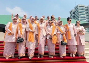 Trinovi Khairani Sitorus Hadiri Dua Agenda Penting Kenegaraan di Kompleks Parlemen