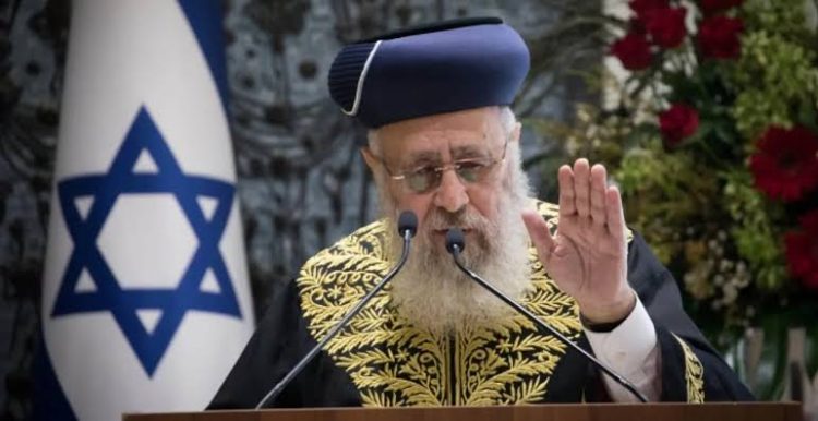 Yitzhak Yosef, Mantan Imam Yahudi Israel : Netanyahu Seorang Ateis, Jangan Mudah Percaya Janjinya