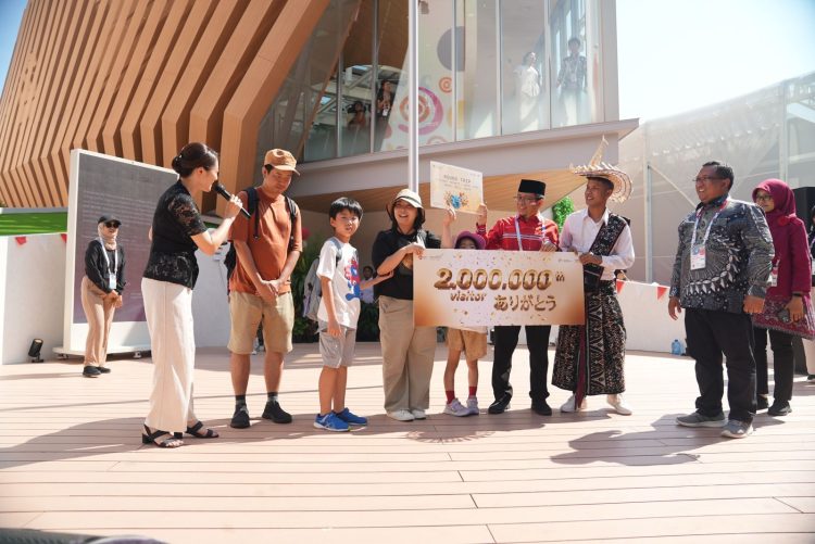 Paviliun Indonesia di World Expo Osaka Tembus 2 Juta Pengunjung pada HUT ke-80 RI