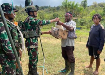 HUT RI Ke-80 Berlangsung Semarak Bersama Warga Denom Atukbin