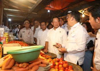 Mendagri dan Bulog Tinjau SPHP di Banten, Harga Pangan Dipastikan Stabil