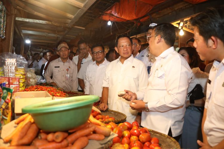 Mendagri dan Bulog Tinjau SPHP di Banten, Harga Pangan Dipastikan Stabil