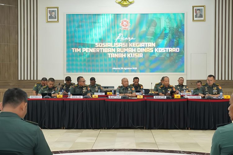 Kostrad Tertibkan Rumah Dinas Tanah Kusir, Hargai Hak Prajurit Aktif