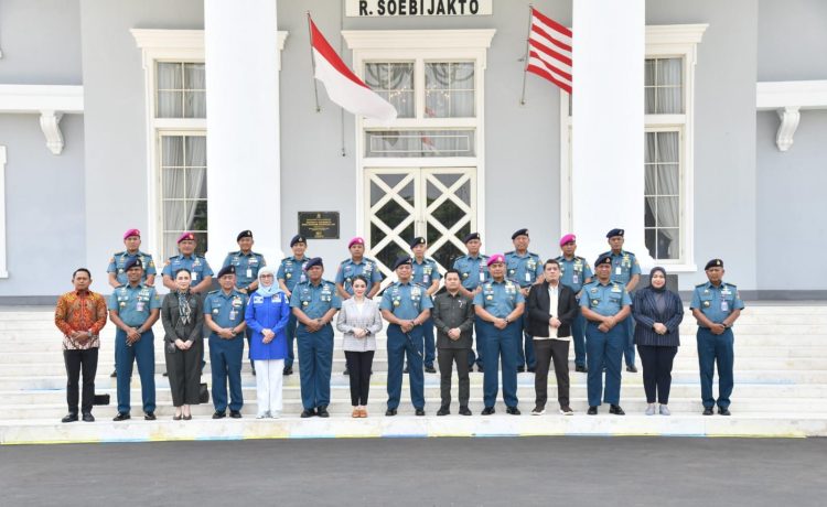 Trinovi Khairani Sitorus Bersama Rombongan Komisi I DPR RI Kunjungan Spesifik ke Akademi Angkatan Laut