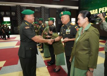 Kasad Maruli Pimpin Alih Kodal Enam Kodam Baru di Mabesad