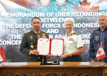 Pererat Hubungan Militer, Panglima TNI Dan CAF Tanda Tangani MoU