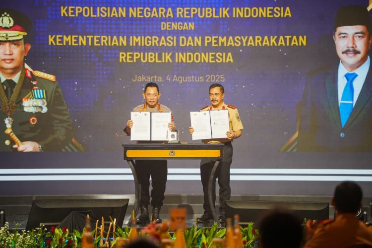 Menteri Imipas dan Kapolri Teken MoU, Harap Sinergi Makin Optimal