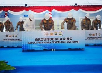 Kapolri Groundbreaking 13 SPPG Polri di Jatim, Dukung Penuh Program MBG Presiden