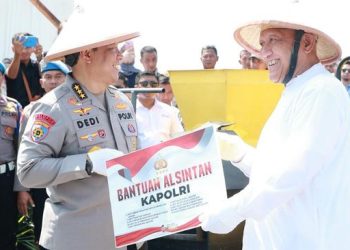 Polri dan Ratusan Ponpes Tanam Serentak Jagung untuk Capai Swasembada Pangan