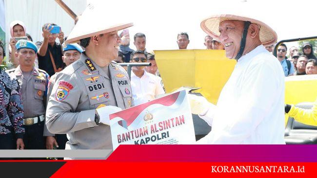 Polri dan Ratusan Ponpes Tanam Serentak Jagung untuk Capai Swasembada Pangan