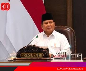Sidang Kabinet, Presiden Prabowo Tekankan Indonesia Dihadapkan Permasalahan Geopolitik dan Geoekonomi