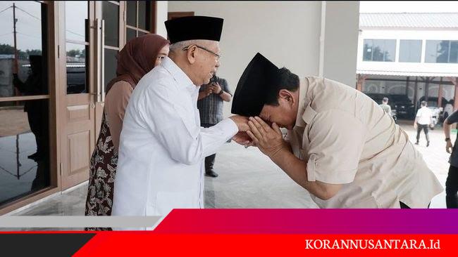 Presiden Prabowo Kunjungi Ma’ruf Amin: Bahas Pembangunan Bangsa